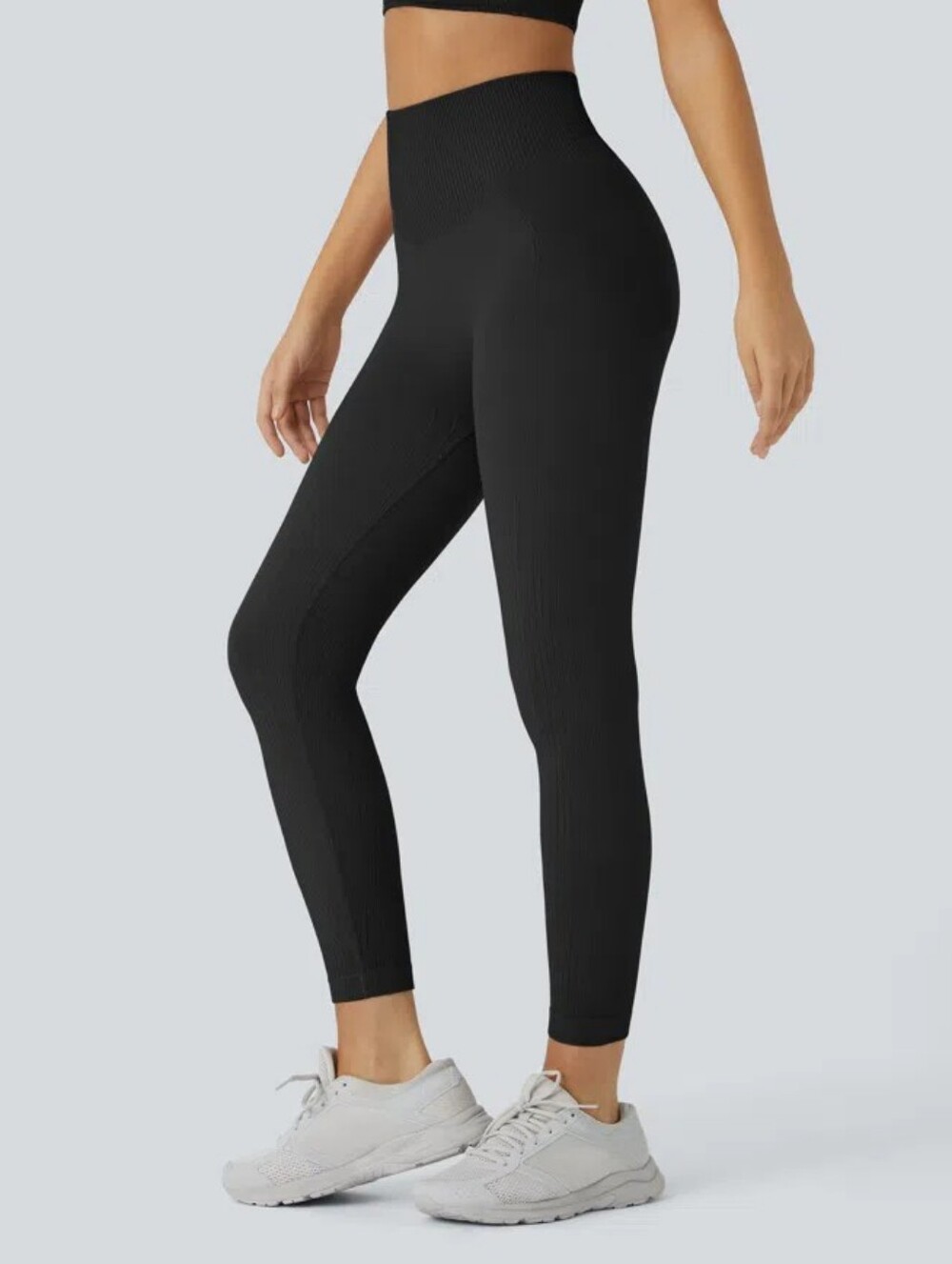 NWOT Halara OneForm Seamless Ribbed High Waisted Tummy Control Butt Lift Legging